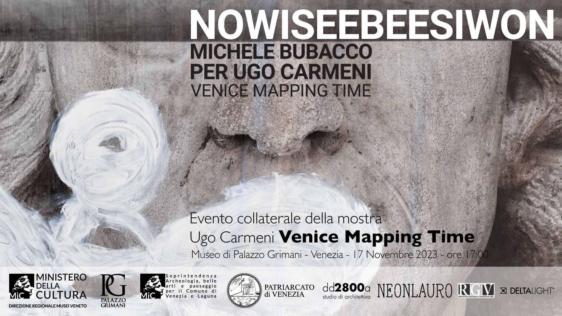 Now I see bees, I won | venerdì 17 novembre ore 17.00 Museo di Palazzo Grimani
